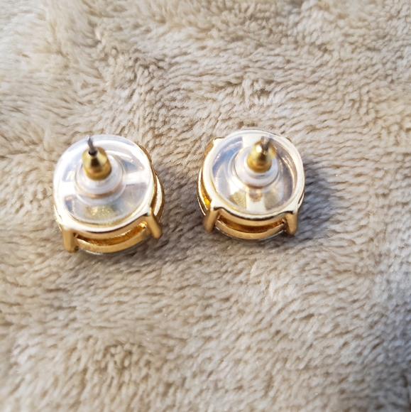 Kate Spade 12mm gold studs - Picture 3 of 4